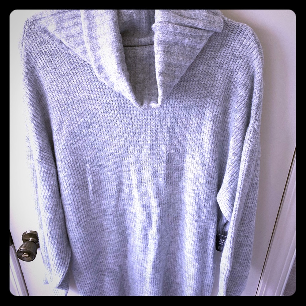 Brand New Express Cowl Neck Sweater Dress